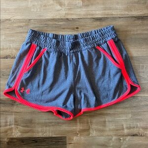 Under Armour Women's Charcoal Athletic Shorts